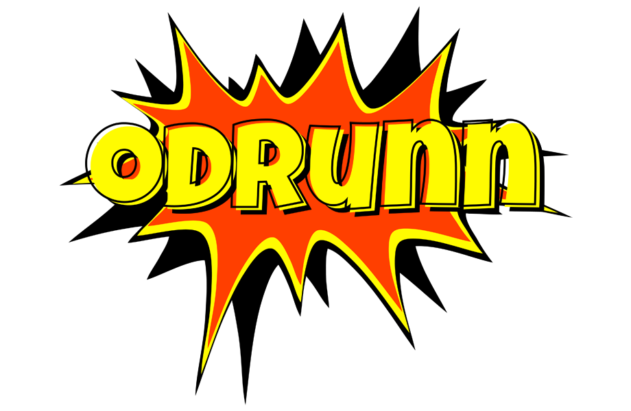 Odrunn bazinga logo