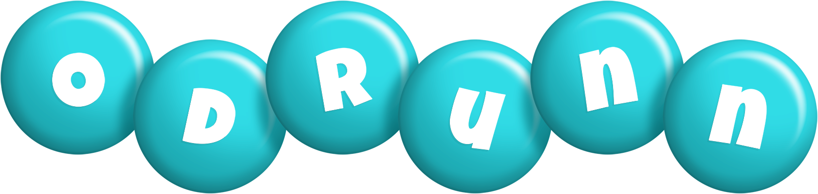 Odrunn candy-azur logo