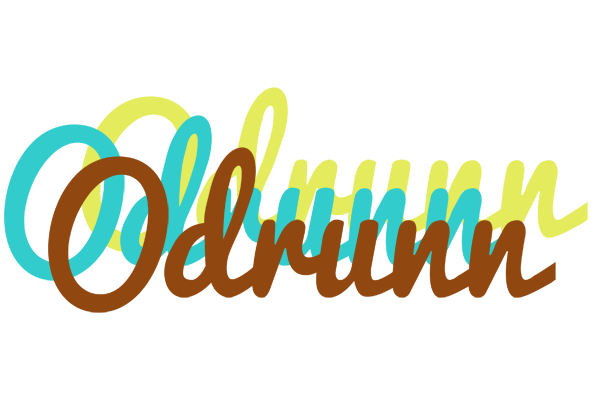 Odrunn cupcake logo