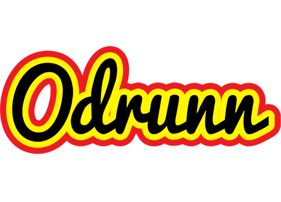 Odrunn flaming logo