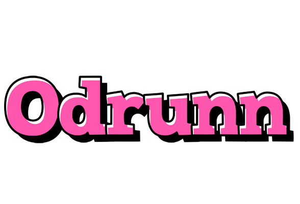 Odrunn girlish logo