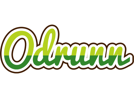Odrunn golfing logo