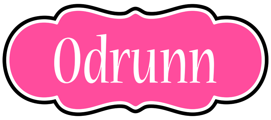 Odrunn invitation logo
