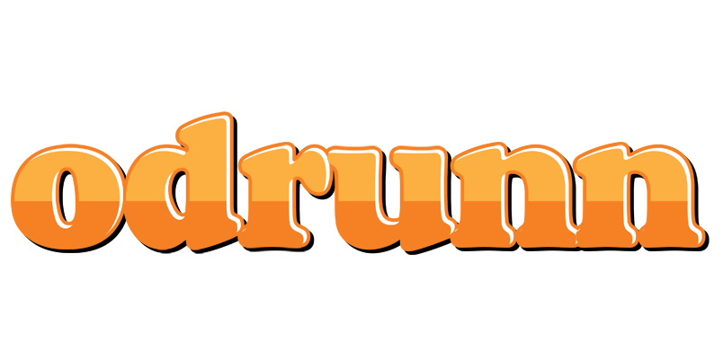 Odrunn orange logo