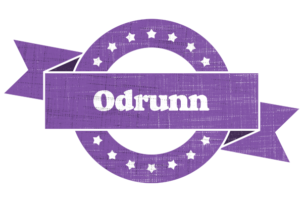 Odrunn royal logo