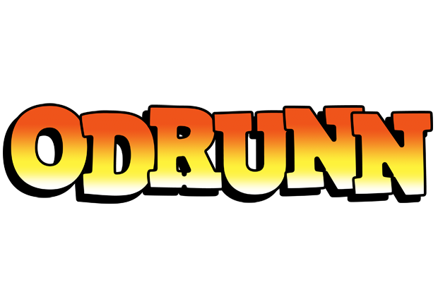 Odrunn sunset logo