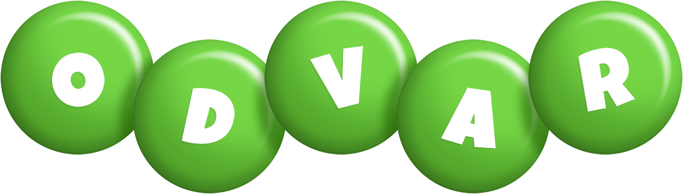 Odvar candy-green logo