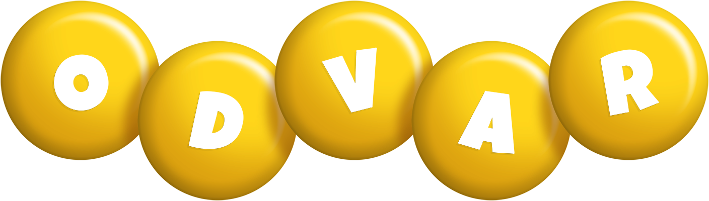 Odvar candy-yellow logo