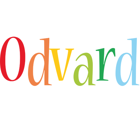 Odvard birthday logo