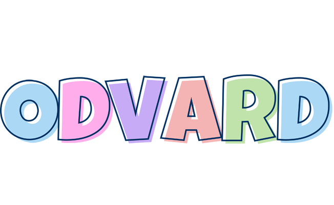 Odvard pastel logo