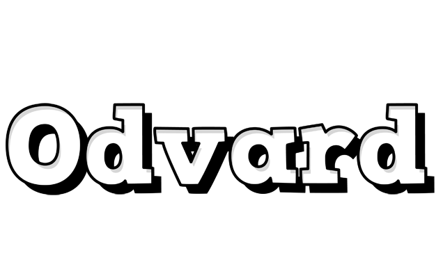 Odvard snowing logo