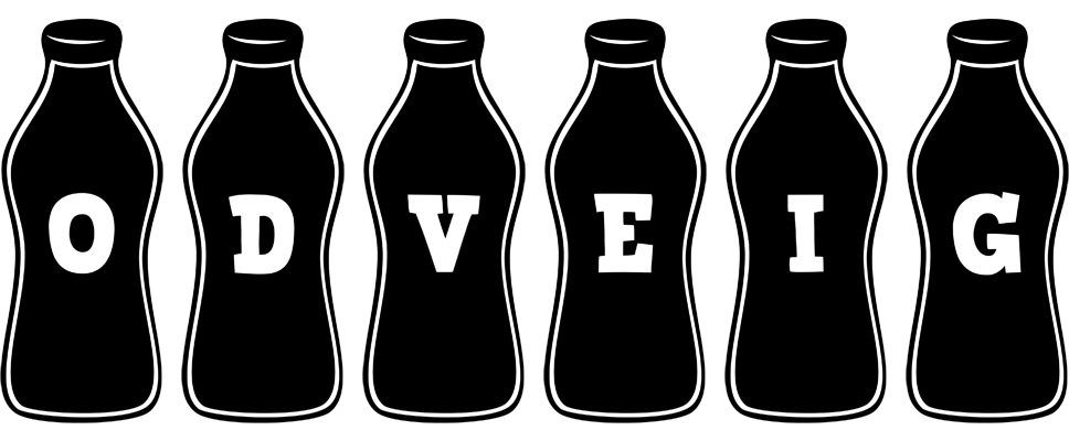 Odveig bottle logo