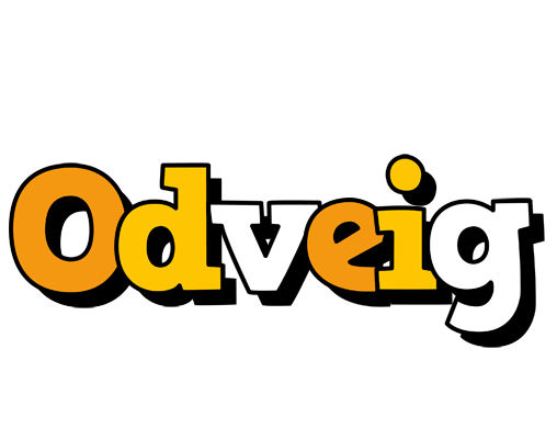 Odveig cartoon logo