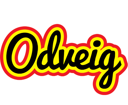 Odveig flaming logo