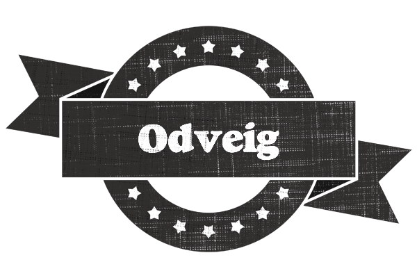 Odveig grunge logo