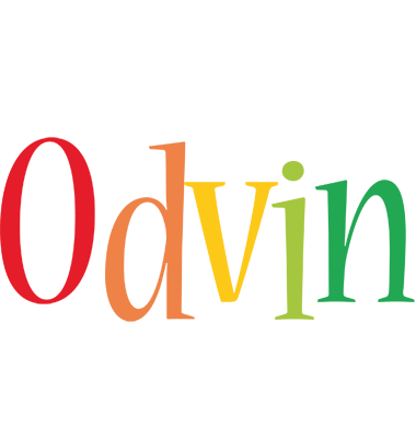 Odvin birthday logo