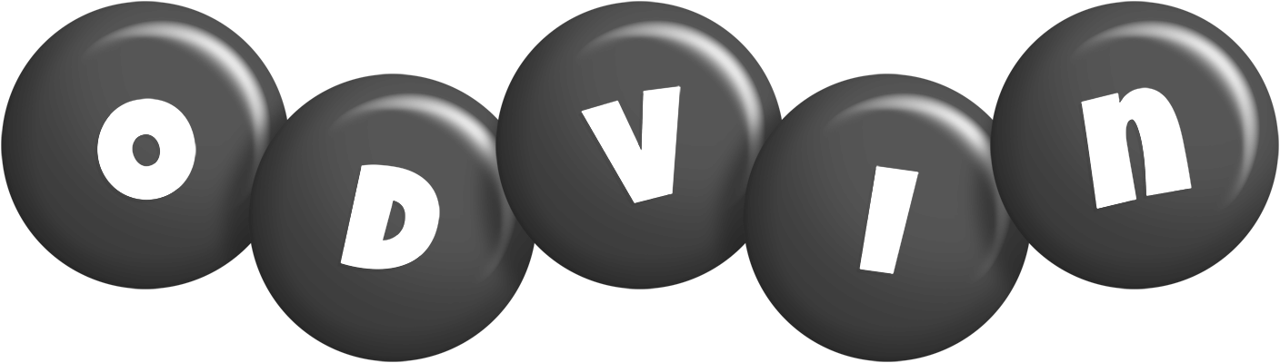 Odvin candy-black logo