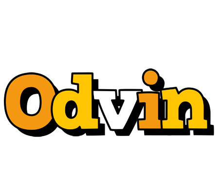 Odvin cartoon logo
