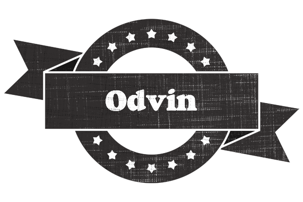 Odvin grunge logo