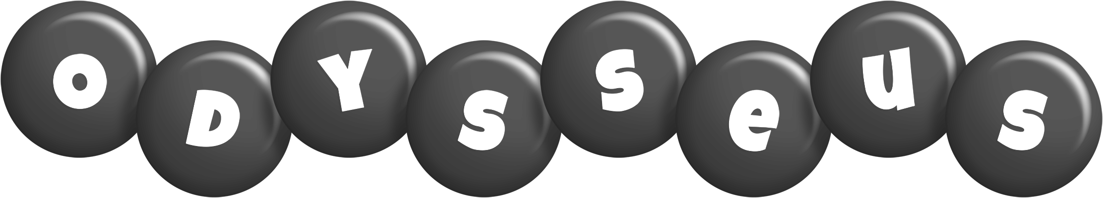 Odysseus candy-black logo