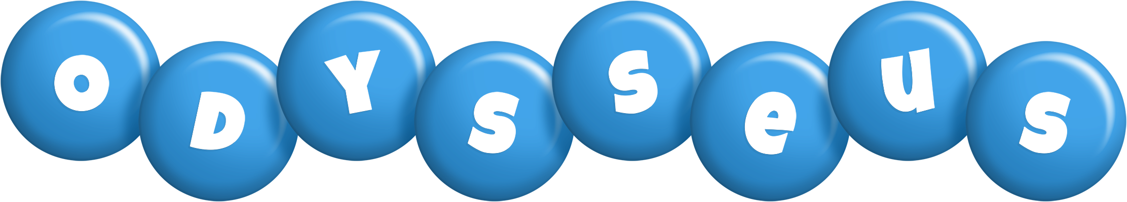 Odysseus candy-blue logo