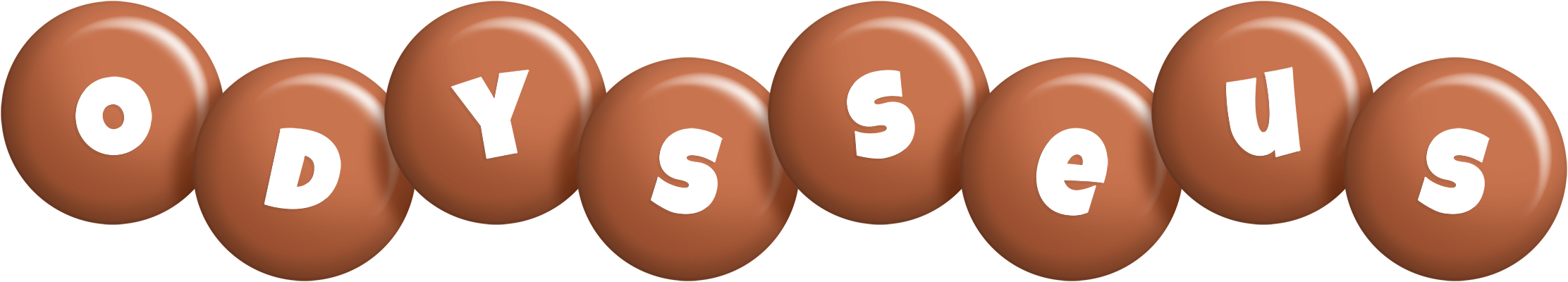 Odysseus candy-brown logo