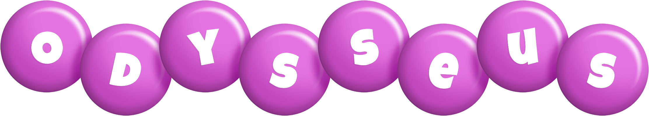 Odysseus candy-purple logo