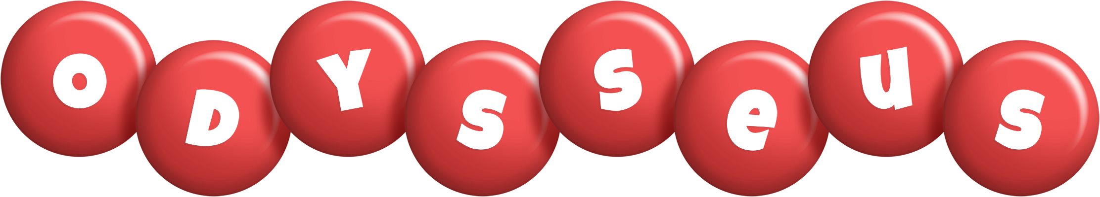 Odysseus candy-red logo