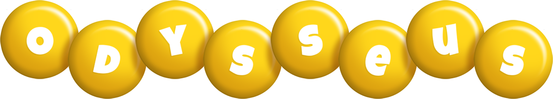 Odysseus candy-yellow logo