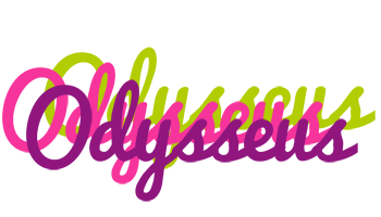 Odysseus flowers logo