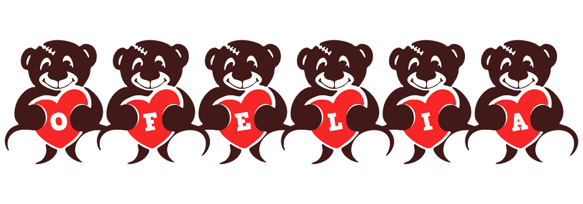 Ofelia bear logo