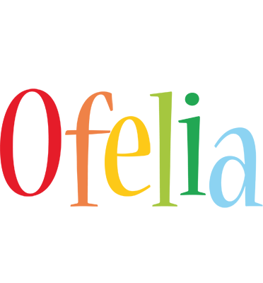 Ofelia birthday logo