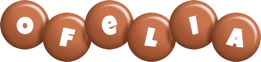 Ofelia candy-brown logo