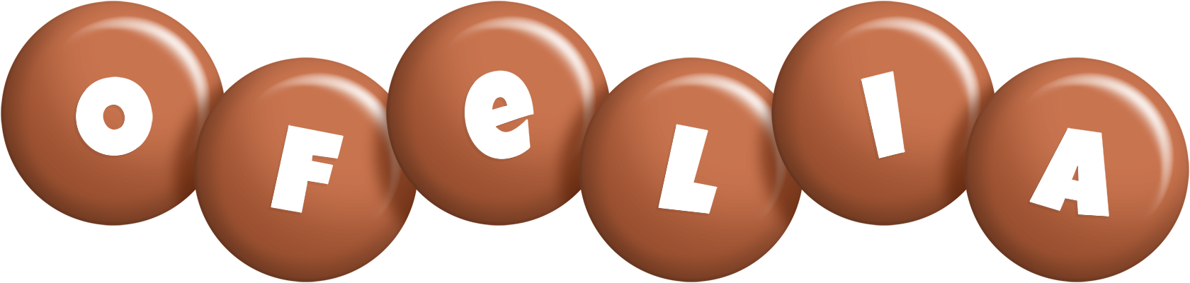 Ofelia candy-brown logo