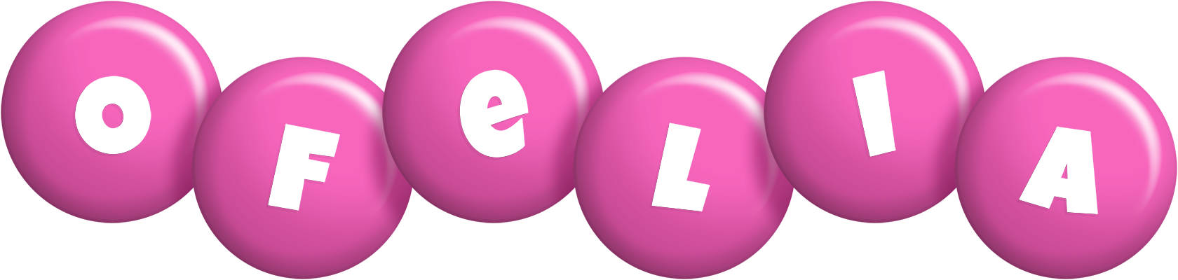 Ofelia candy-pink logo