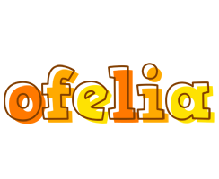 Ofelia desert logo