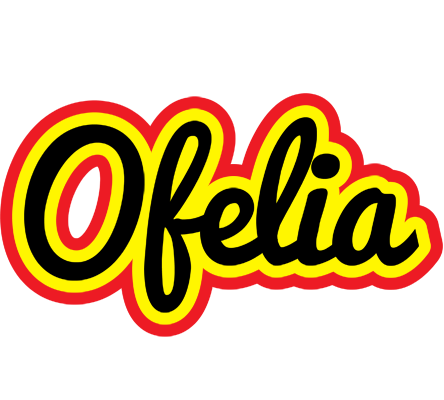 Ofelia flaming logo