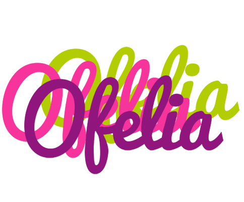 Ofelia flowers logo