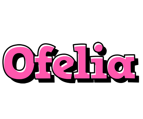 Ofelia girlish logo