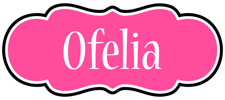 Ofelia invitation logo