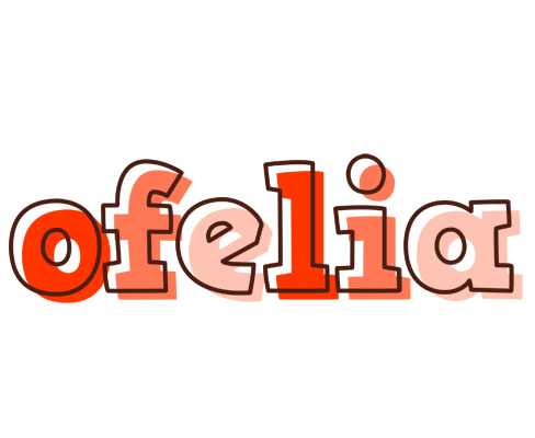 Ofelia paint logo