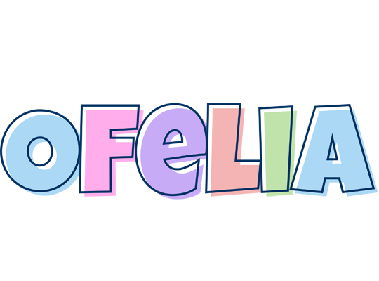 Ofelia pastel logo