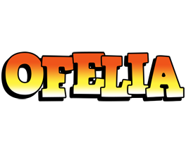 Ofelia sunset logo