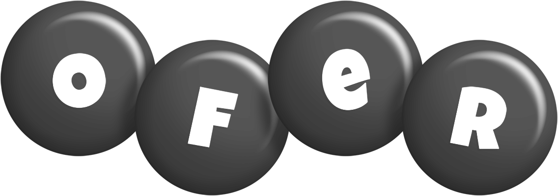 Ofer candy-black logo
