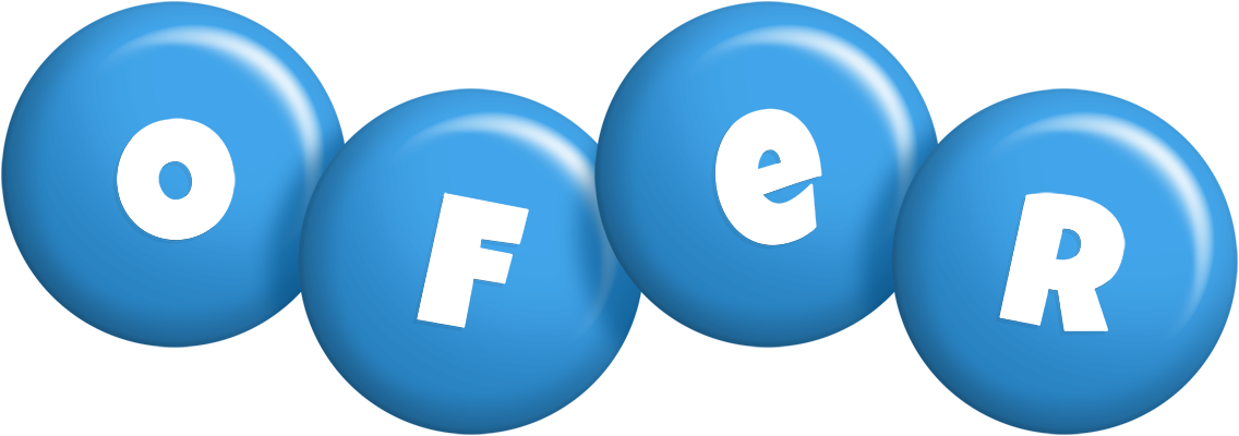 Ofer candy-blue logo