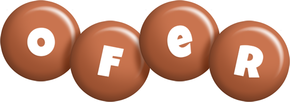 Ofer candy-brown logo