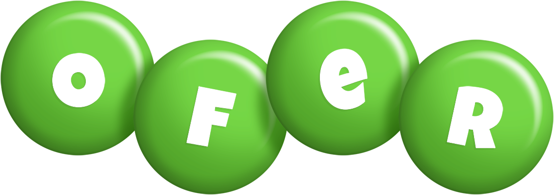 Ofer candy-green logo