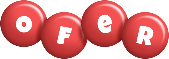 Ofer candy-red logo