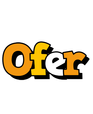 Ofer cartoon logo