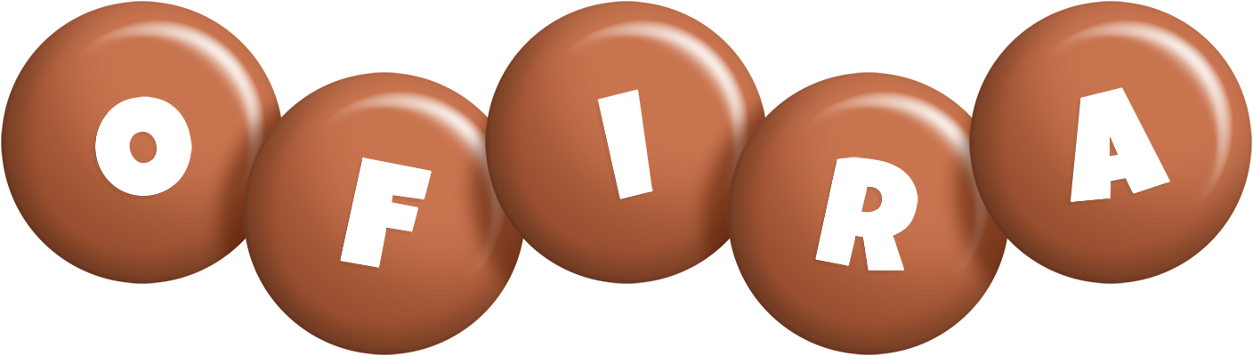 Ofira candy-brown logo